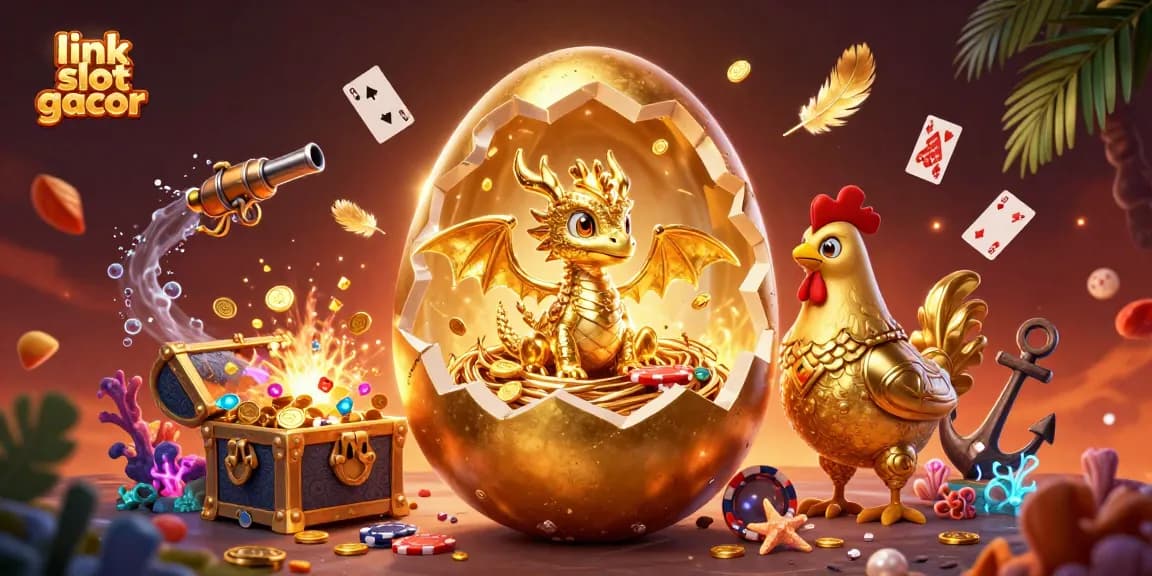 Experience thrilling wins with link slot gacor as you uncover golden treasures surrounded by exciting gaming elements.
