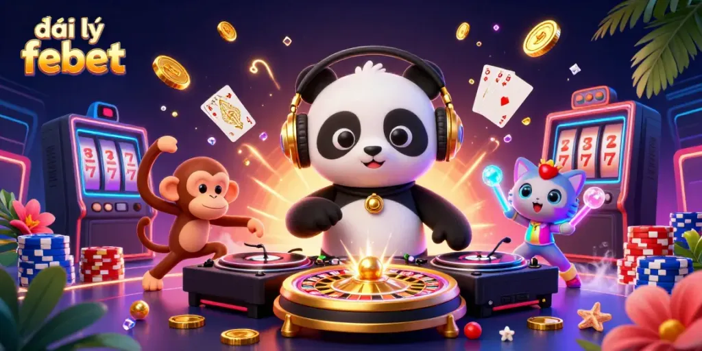 Experience thrilling gameplay at đại lý febet with engaging characters and dynamic casino elements.