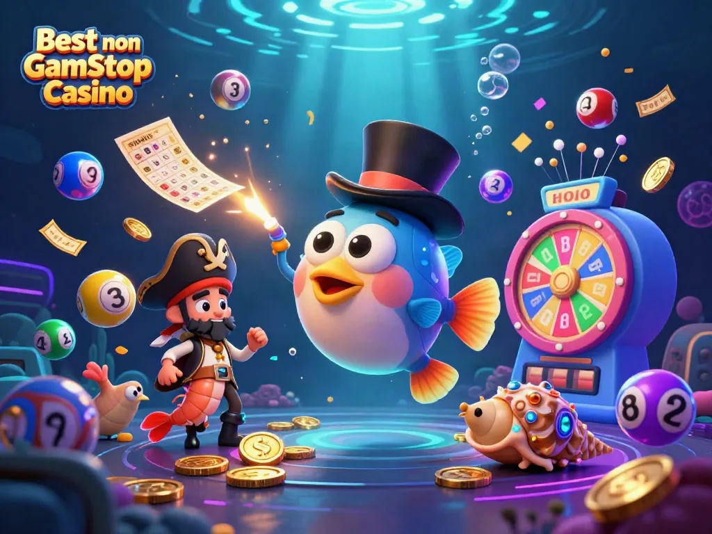 Experience the thrill of the Best non Gamstop Casino with vibrant characters, games, and rewards.