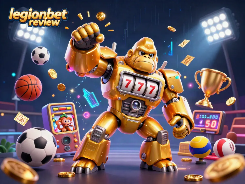 Engage with the legionbet review showcasing vibrant casino elements and dynamic sports themes.