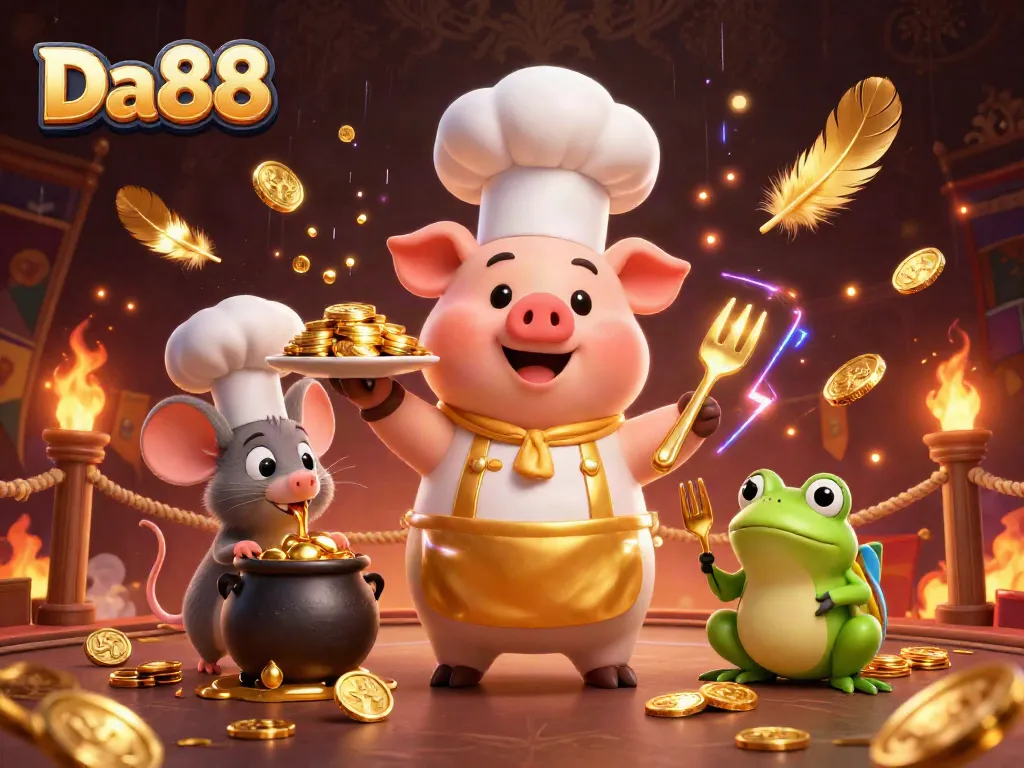 Delve into the exhilarating world of Da88, where gold coins serve up winning casino thrills.