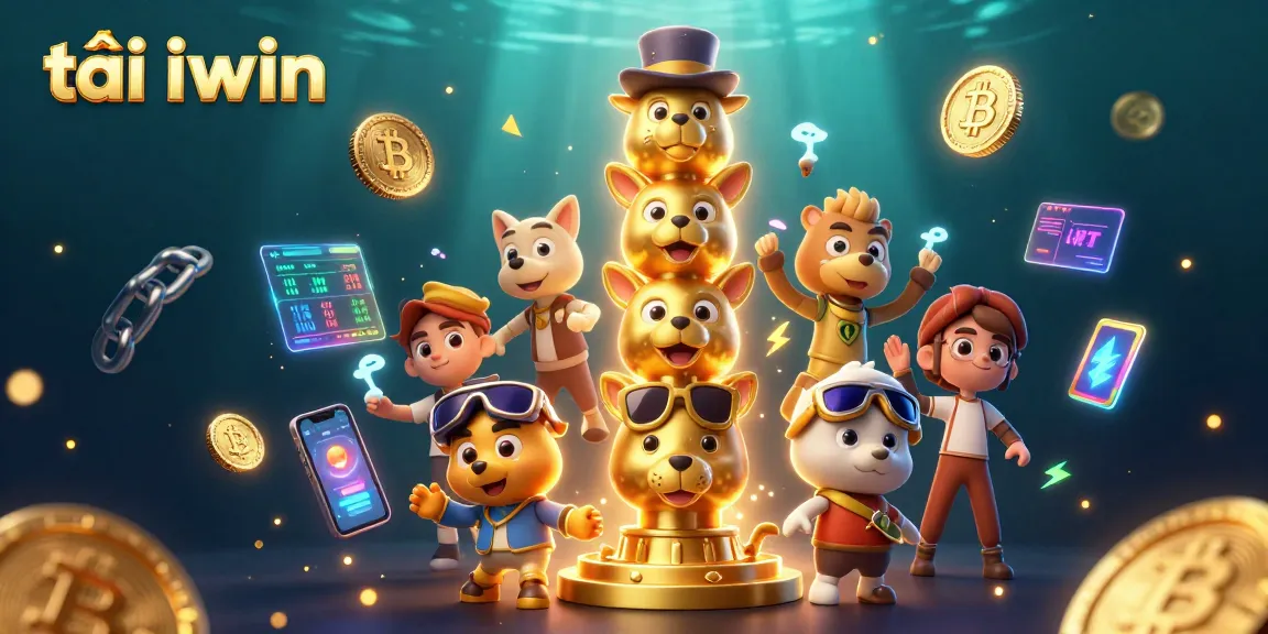 Experience the thrill of tải iwin with dynamic gameplay and vibrant casino elements in this engaging illustration.